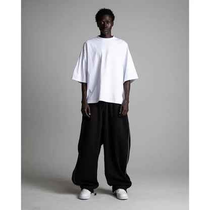 7.5Oz Max Heavyweight Oversized Short Sleeve Casual Streetwear Top Tshirt Cotton Cropped