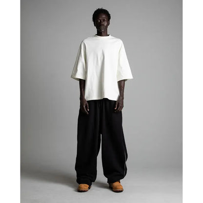 7.5Oz Max Heavyweight Oversized Short Sleeve Casual Streetwear Top Tshirt Cotton Cropped