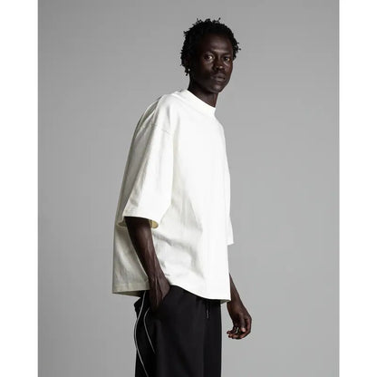 7.5Oz Max Heavyweight Oversized Short Sleeve Casual Streetwear Top Tshirt Cotton Cropped