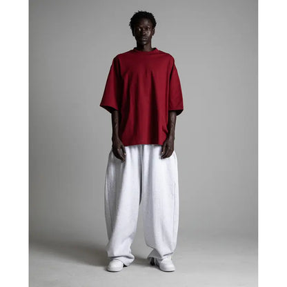 7.5Oz Max Heavyweight Oversized Short Sleeve Casual Streetwear Top Tshirt Cotton Cropped