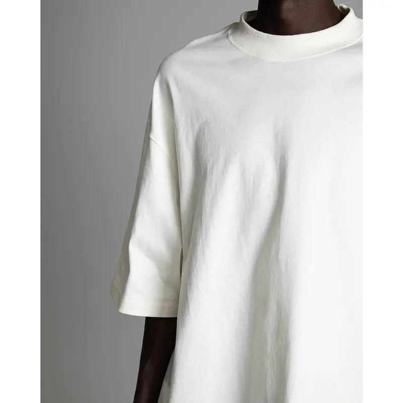 7.5Oz Max Heavyweight Oversized Short Sleeve Casual Streetwear Top Tshirt Cotton Cropped
