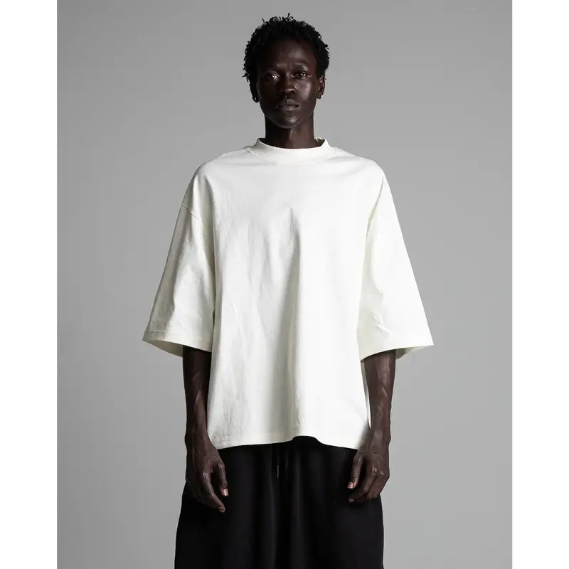 7.5Oz Max Heavyweight Oversized Short Sleeve Casual Streetwear Top Tshirt Cotton Cropped