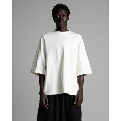 7.5Oz Max Heavyweight Oversized Short Sleeve Casual Streetwear Top Tshirt Cotton Cropped