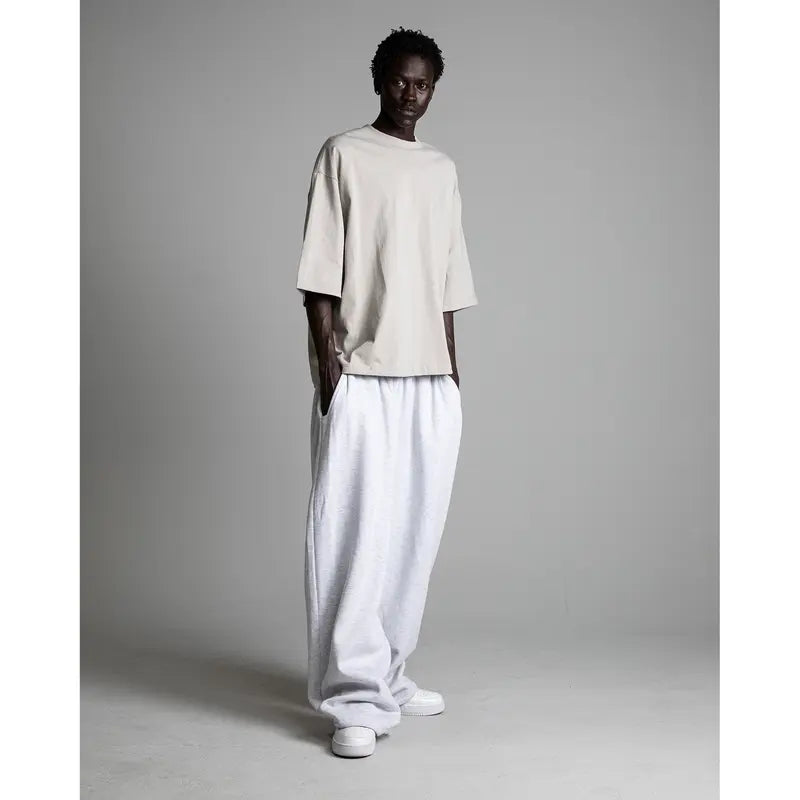 7.5Oz Max Heavyweight Oversized Short Sleeve Casual Streetwear Top Tshirt Cotton Cropped