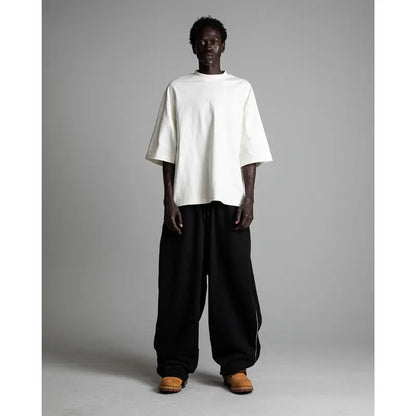 7.5Oz Max Heavyweight Oversized Short Sleeve Casual Streetwear Top Tshirt Cotton Cropped